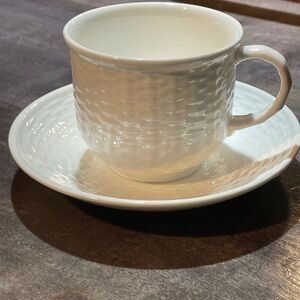 Wedgewood Nantuket Basket Cups and Saucers